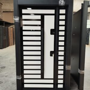 Black and white Door