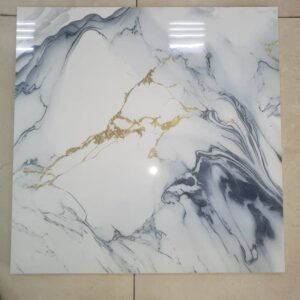 White Glazed Floor Tile